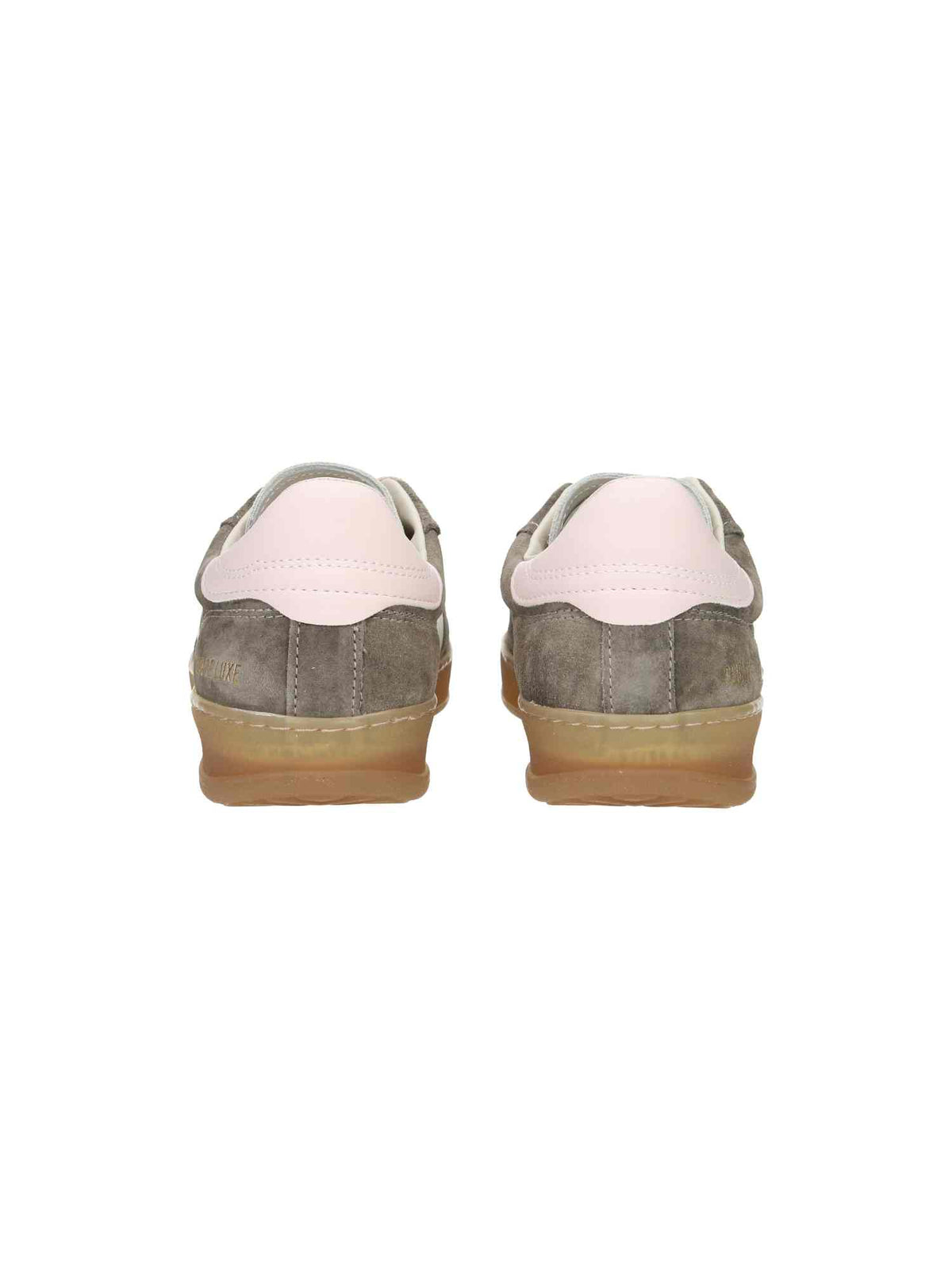 Club Deluxe Off White M Logo Pink Backtab Brair-Root Washed Suede | Bildmaterial bereitgestellt von SHOES.PLEASE.