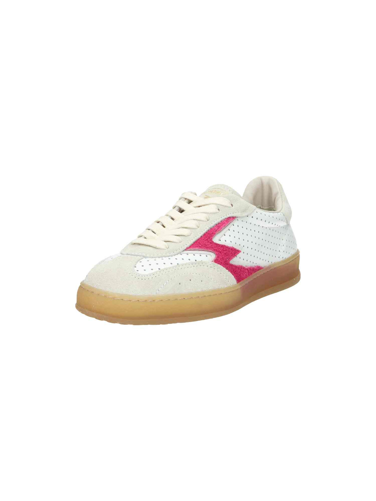 Club Cherry Scrached Suede Logo Perforated white | Bildmaterial bereitgestellt von SHOES.PLEASE.