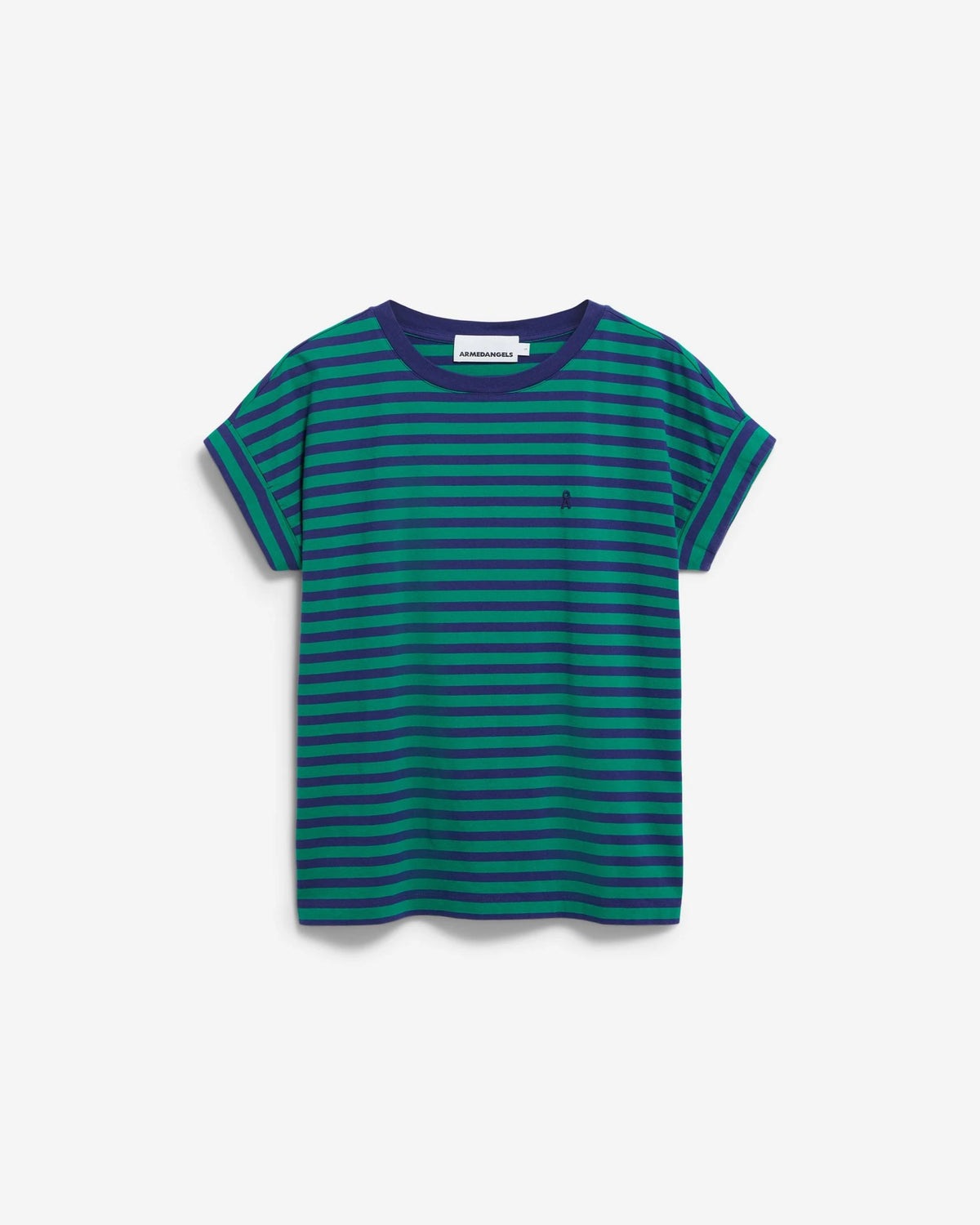 Idaara Stripes emerald green-blue noon | Bildmaterial bereitgestellt von SHOES.PLEASE.