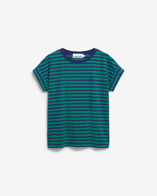 Idaara Stripes emerald green-blue noon