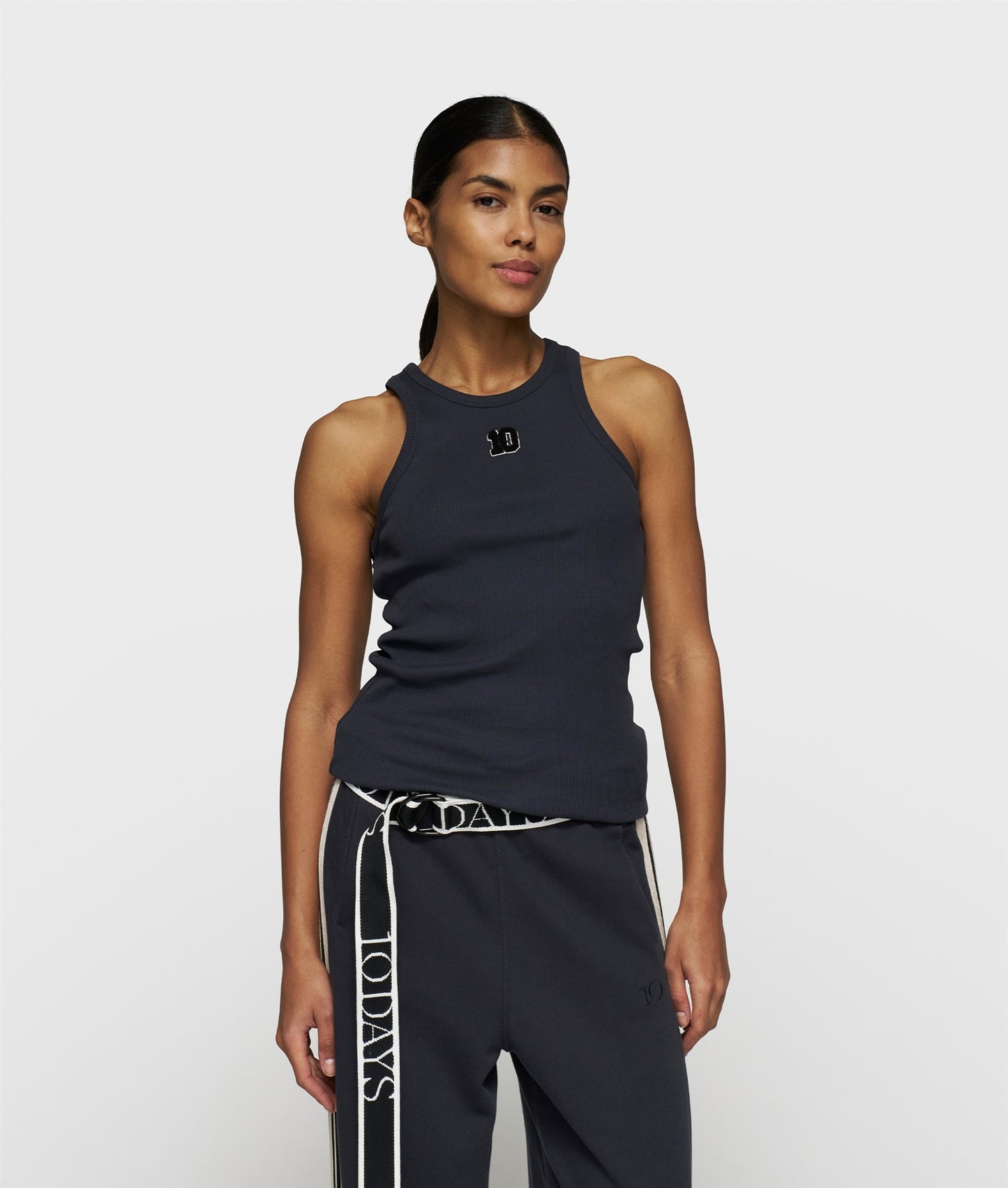 Tank Top Rib Terry dark navy | Bildmaterial bereitgestellt von SHOES.PLEASE.