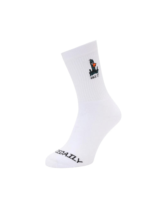 Duck Socks  white