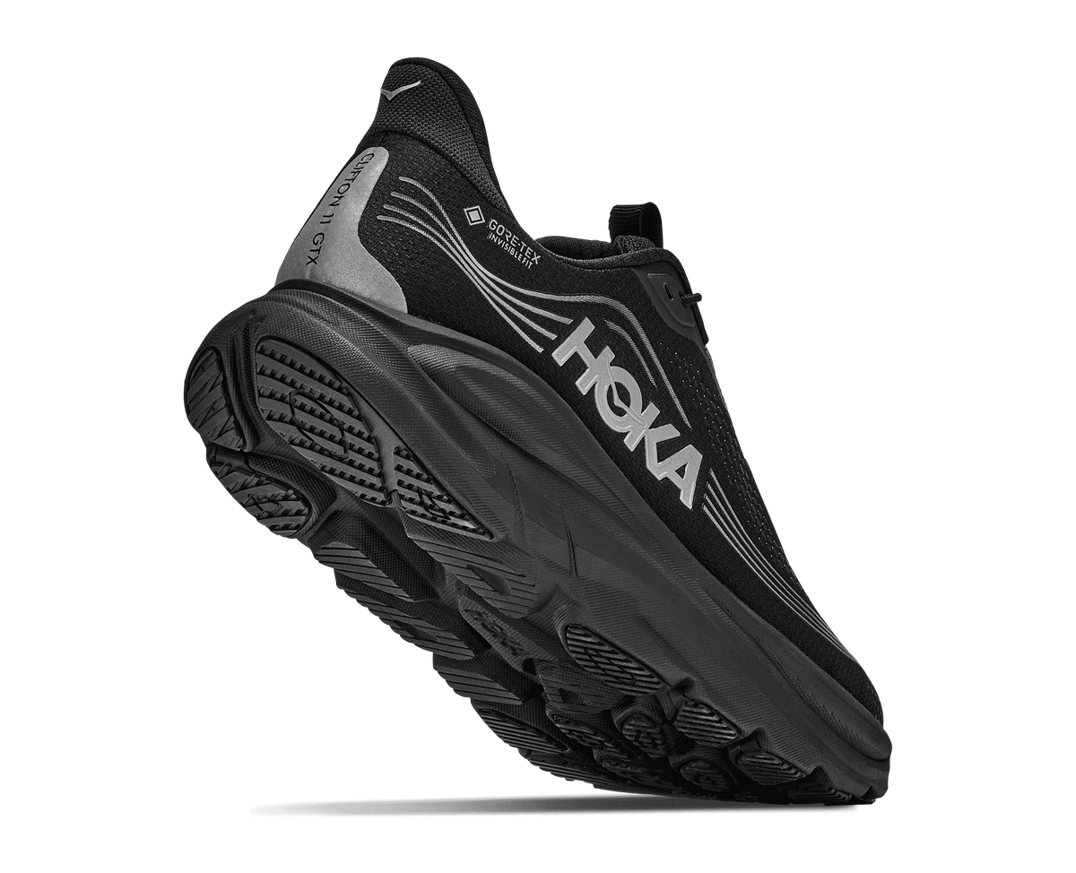 HOKA Laufschuhe Herren Clifton 11 GTX schwarz | Bildmaterial bereitgestellt von SHOES.PLEASE.