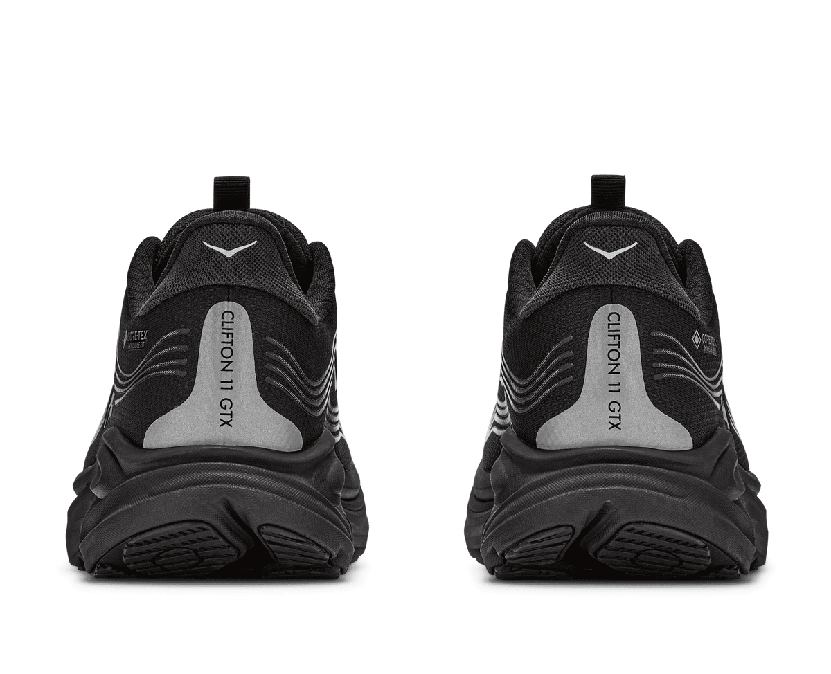 HOKA Laufschuhe Herren Clifton 11 GTX schwarz | Bildmaterial bereitgestellt von SHOES.PLEASE.