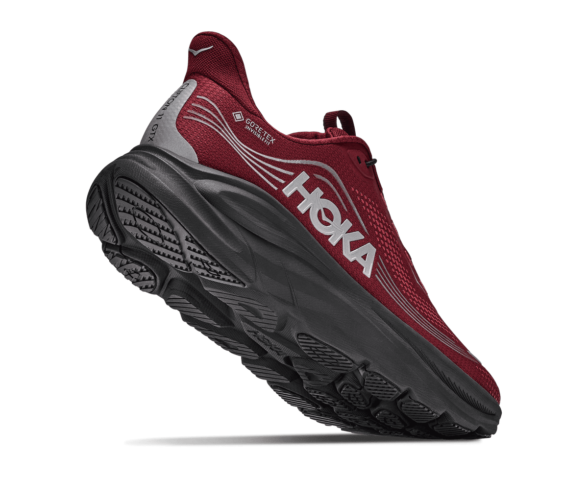 HOKA Laufschuhe Herren Clifton 11 GTX bordeaux | Bildmaterial bereitgestellt von SHOES.PLEASE.