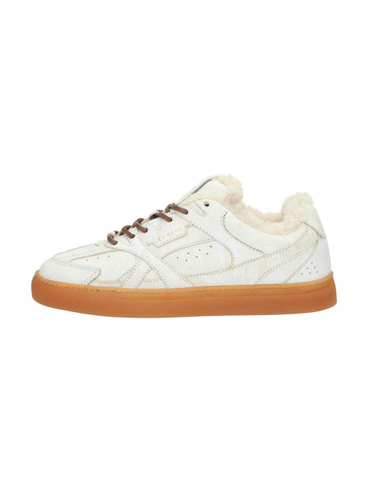 CPH63 vintage leather teddy cream