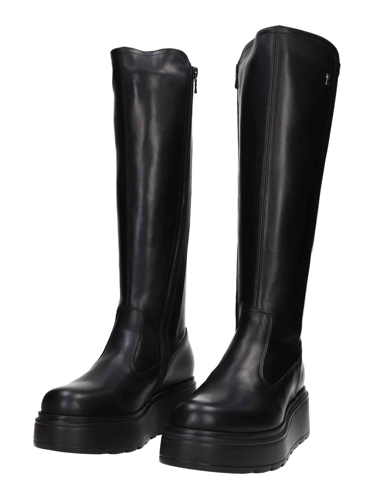 I514902D Guanto Nero T.Nappa Gio Nero 16  Eva Gorga Nero 12 + nero | Bildmaterial bereitgestellt von SHOES.PLEASE.