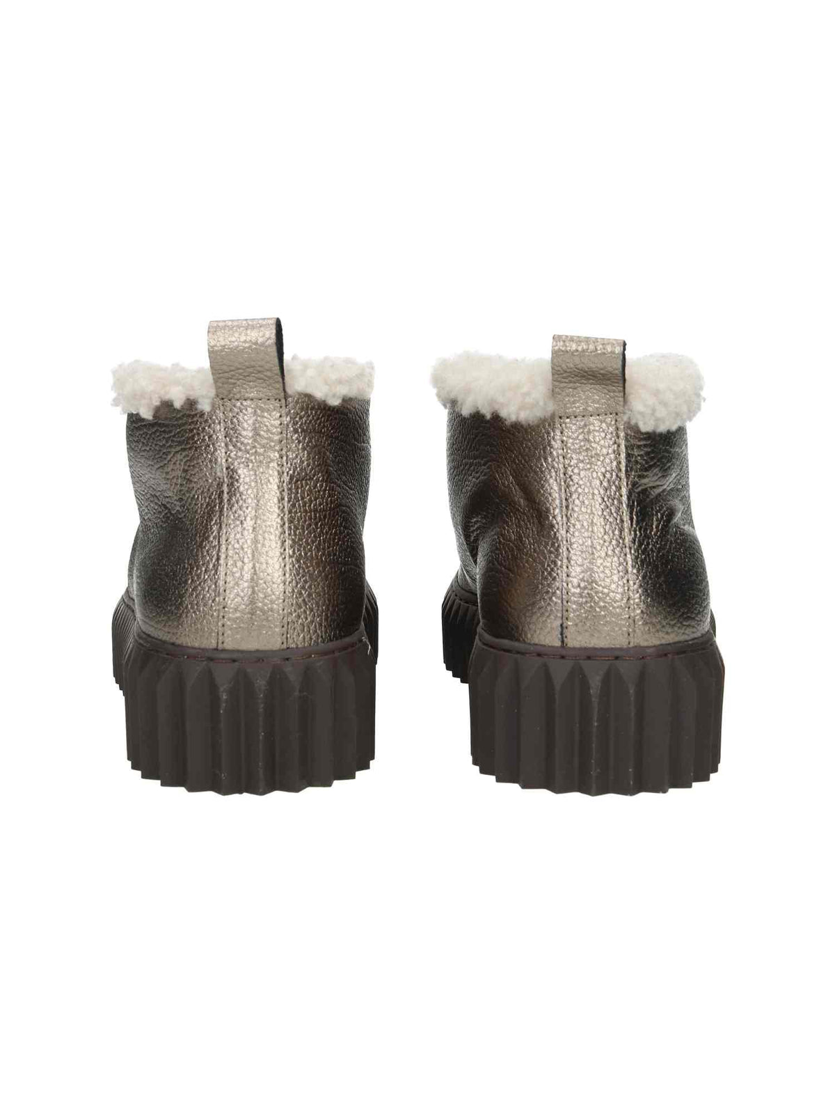 Penelope Mid Laminated Nappa Bottled/Suede bronze brown | Bildmaterial bereitgestellt von SHOES.PLEASE.