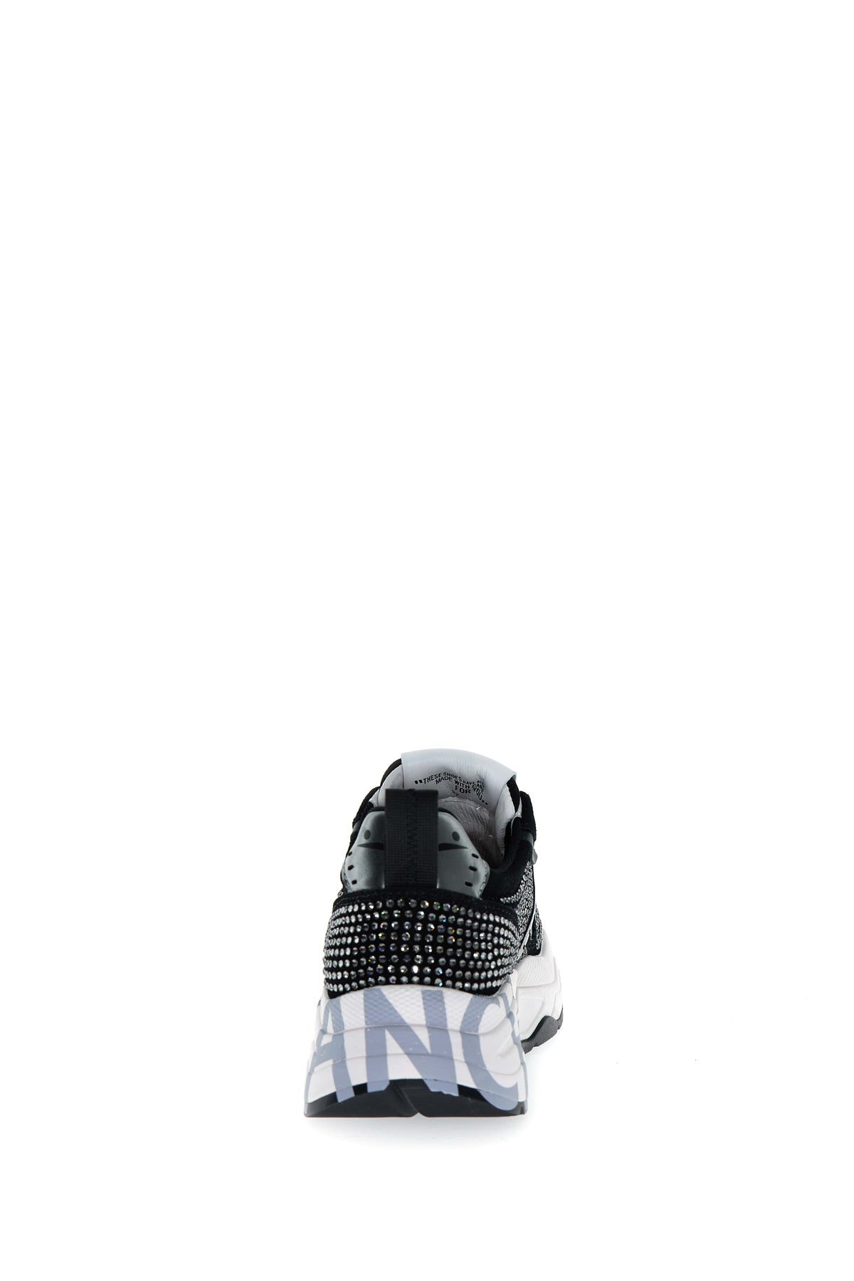 Club105. Suede/Strass black+strass | Bildmaterial bereitgestellt von SHOES.PLEASE.