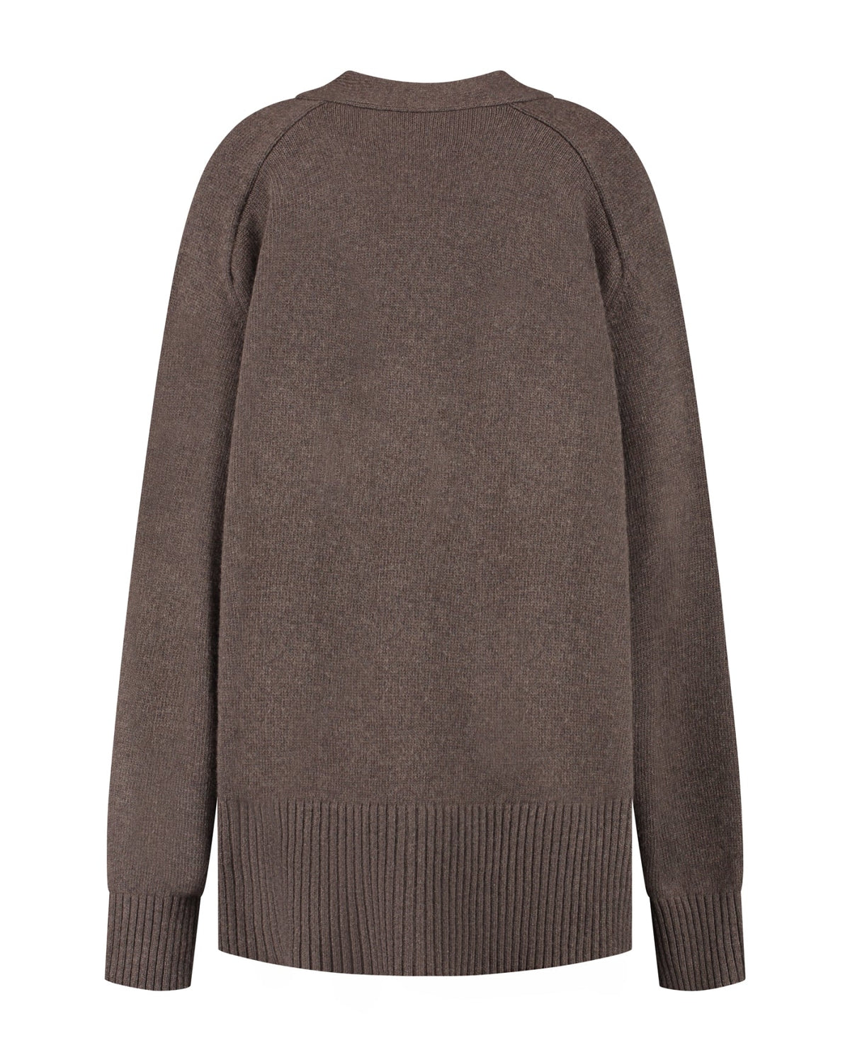 Florence Boyfriend Cardigan cacao melange | Bildmaterial bereitgestellt von SHOES.PLEASE.