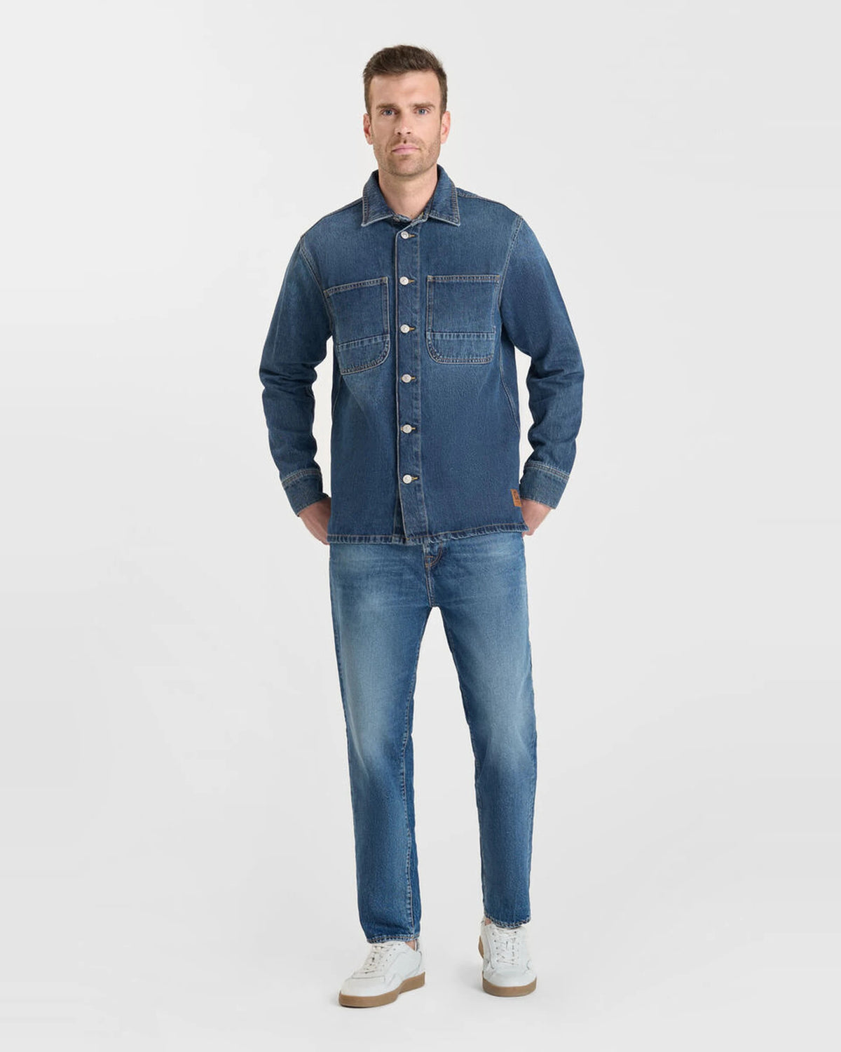 Homme Surchemise Hisa Chemise blue | Bildmaterial bereitgestellt von SHOES.PLEASE.