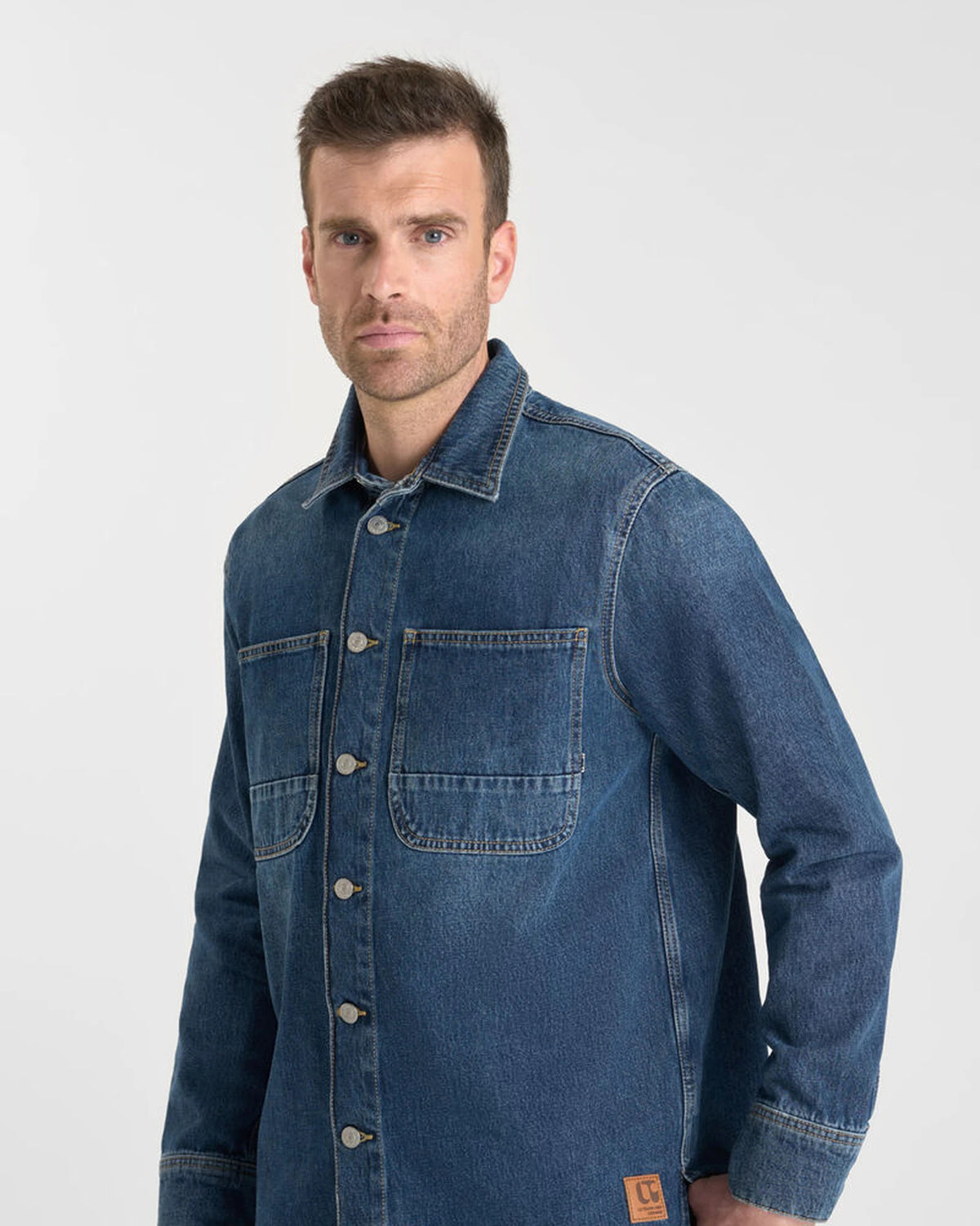 Homme Surchemise Hisa Chemise blue | Bildmaterial bereitgestellt von SHOES.PLEASE.