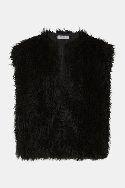 W25C280 Waistcoat black