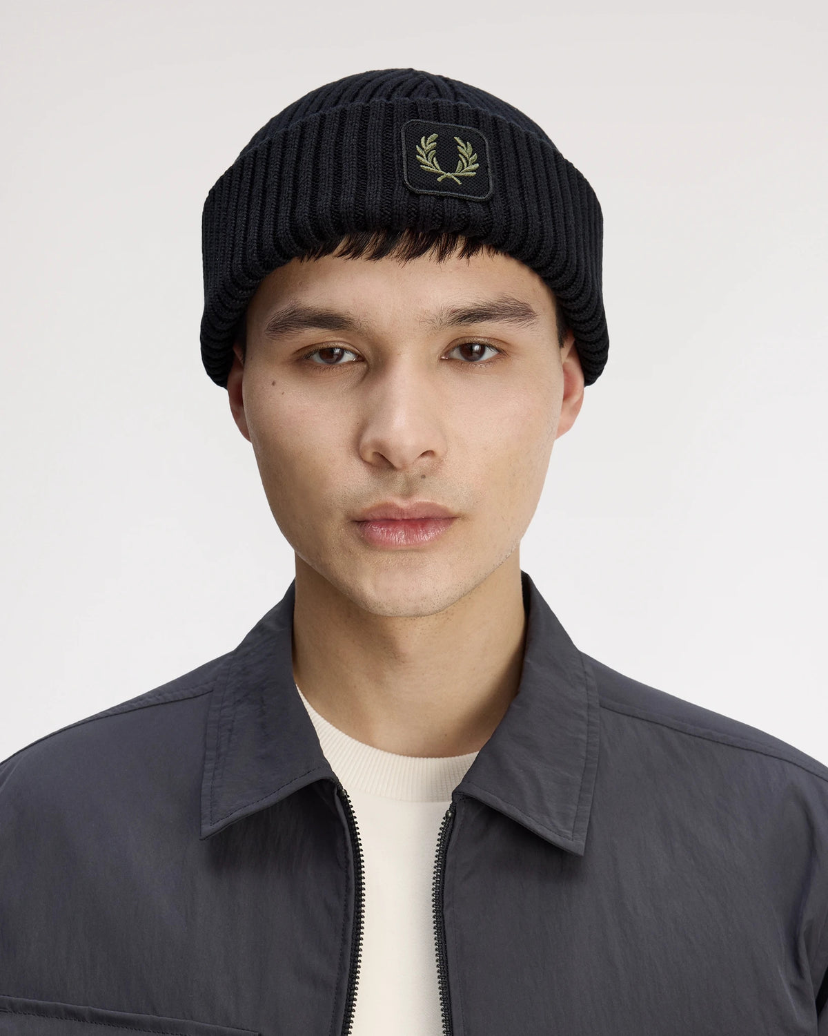 COTTON RIBBED BEANIE black | Bildmaterial bereitgestellt von SHOES.PLEASE.