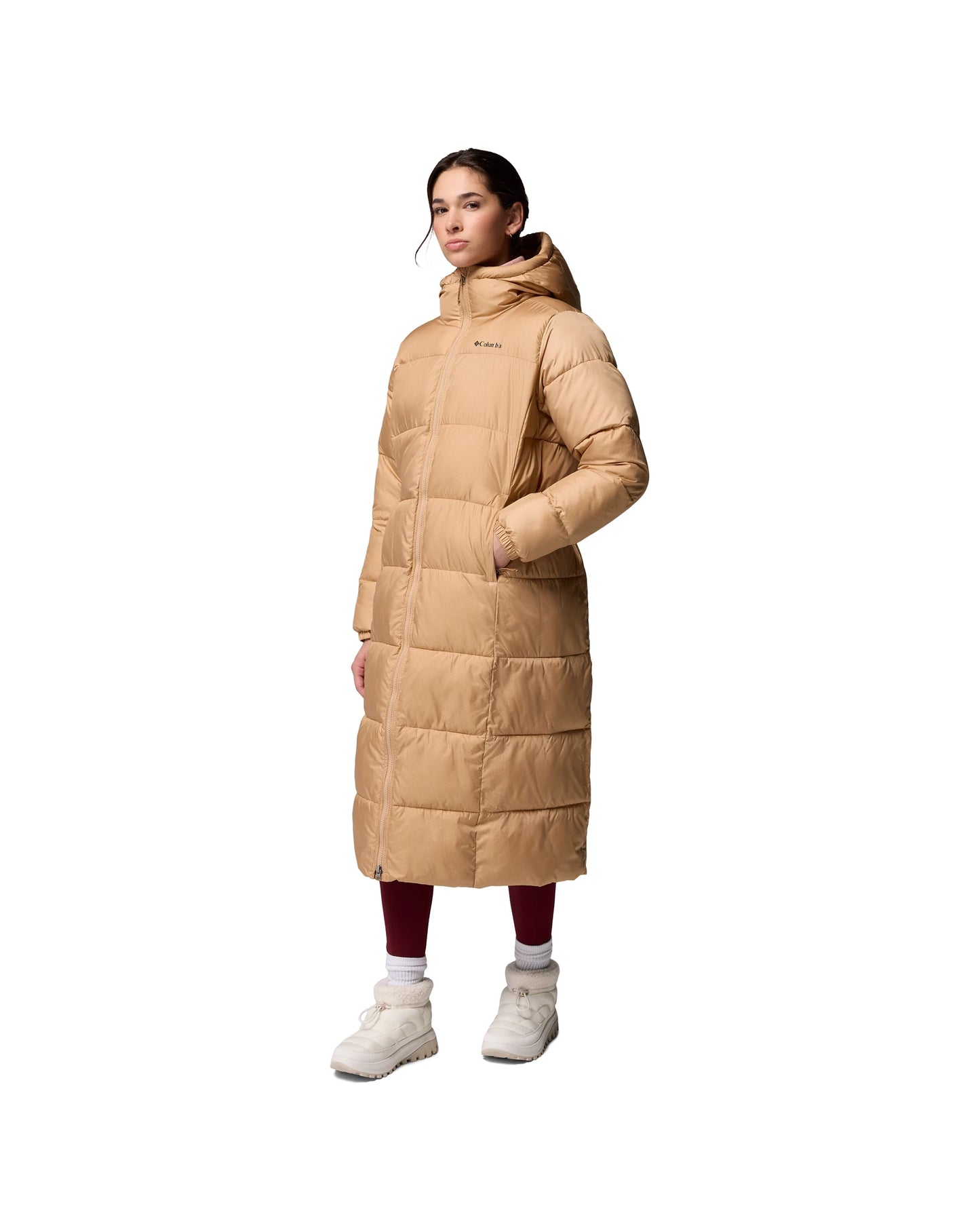 WL9487 Puffect II Long Jacket canoe | Bildmaterial bereitgestellt von SHOES.PLEASE.