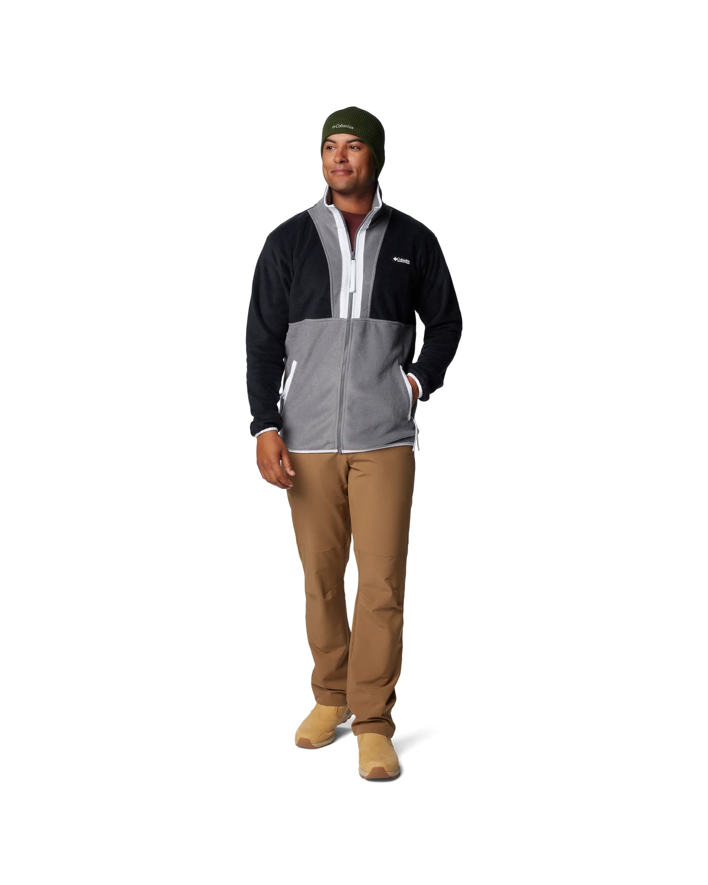 AM9839 Backbowl II Full Zip Fleece black/city grey | Bildmaterial bereitgestellt von SHOES.PLEASE.