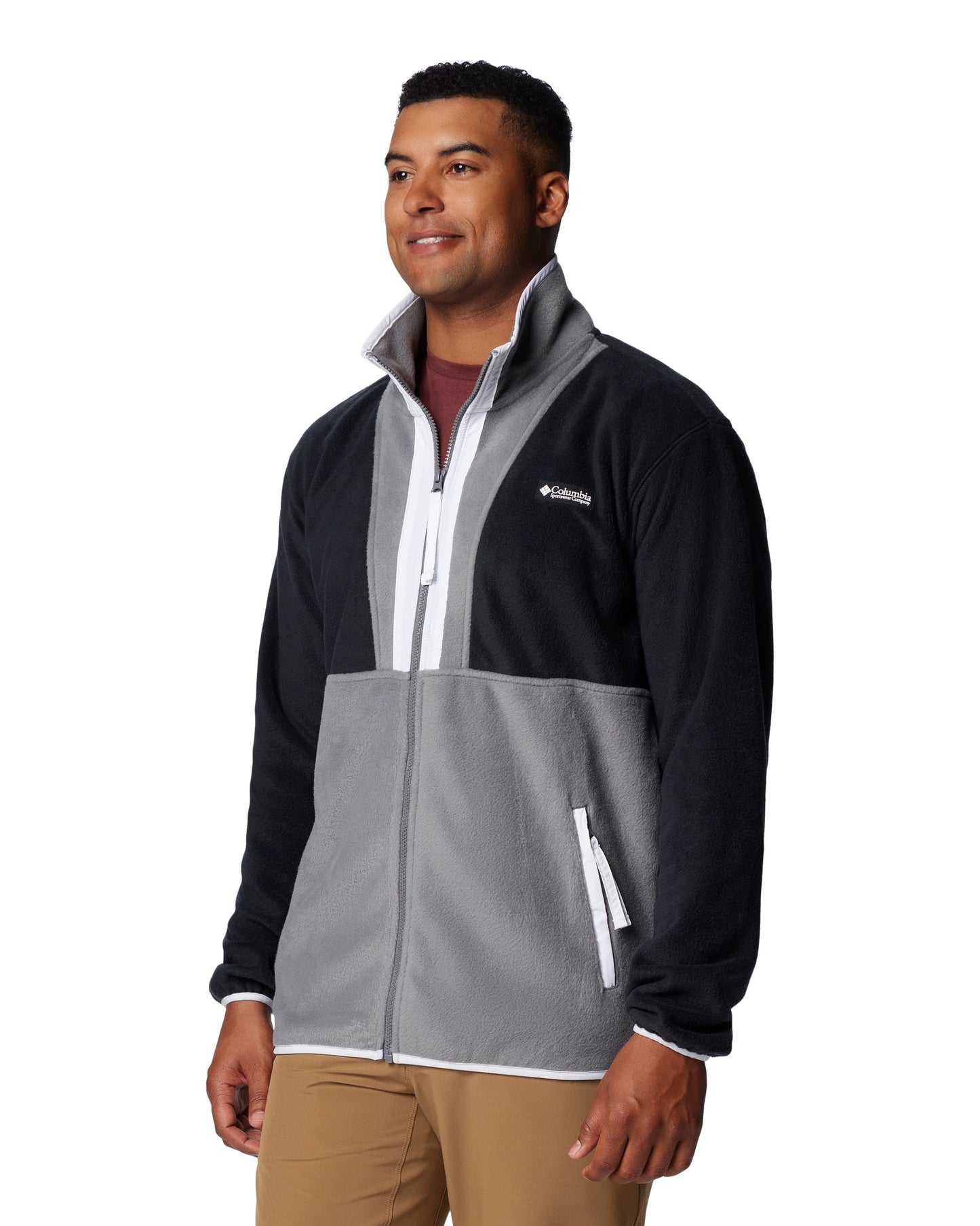 AM9839 Backbowl II Full Zip Fleece black/city grey | Bildmaterial bereitgestellt von SHOES.PLEASE.