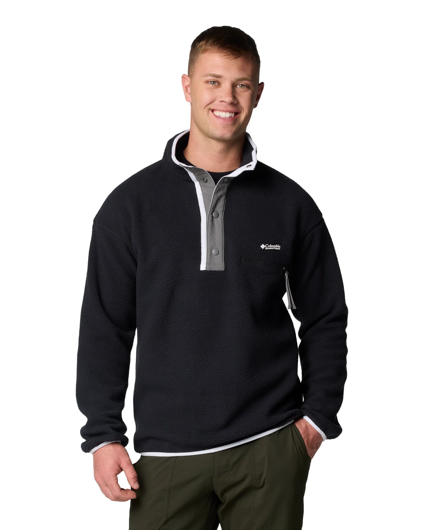 AM5780 Helvetia II Half Snap Fleece black | Bildmaterial bereitgestellt von SHOES.PLEASE.