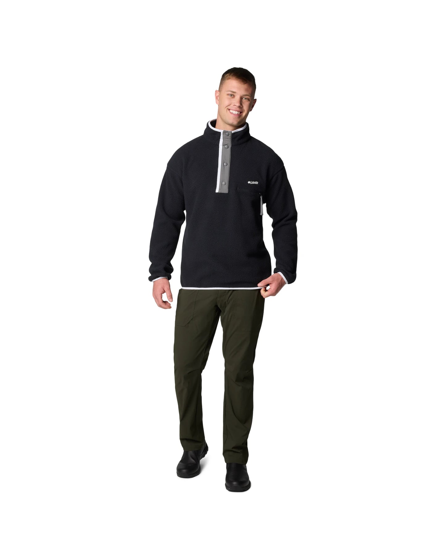 AM5780 Helvetia II Half Snap Fleece black | Bildmaterial bereitgestellt von SHOES.PLEASE.