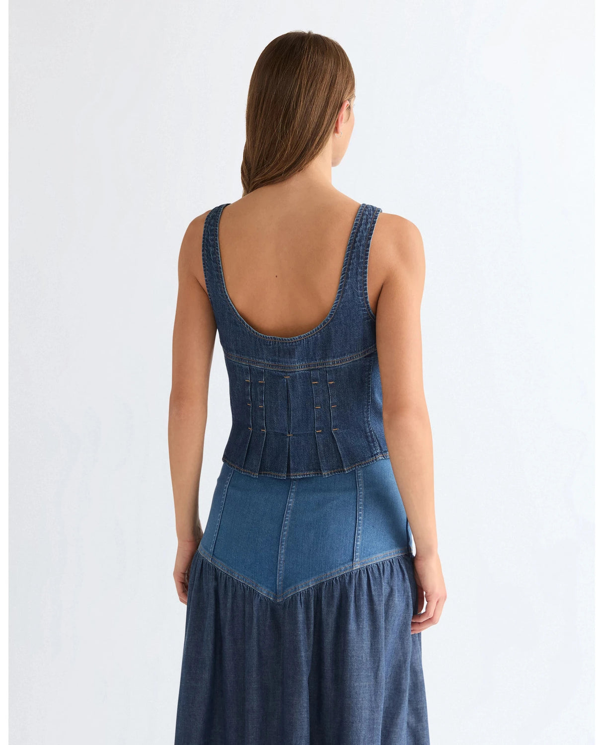 PLEATED CORSET TOP lone rider | Bildmaterial bereitgestellt von SHOES.PLEASE.