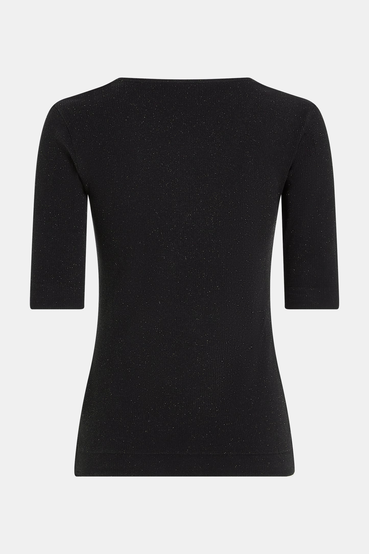 W25F1751LTD T-shirt glitter black | Bildmaterial bereitgestellt von SHOES.PLEASE.
