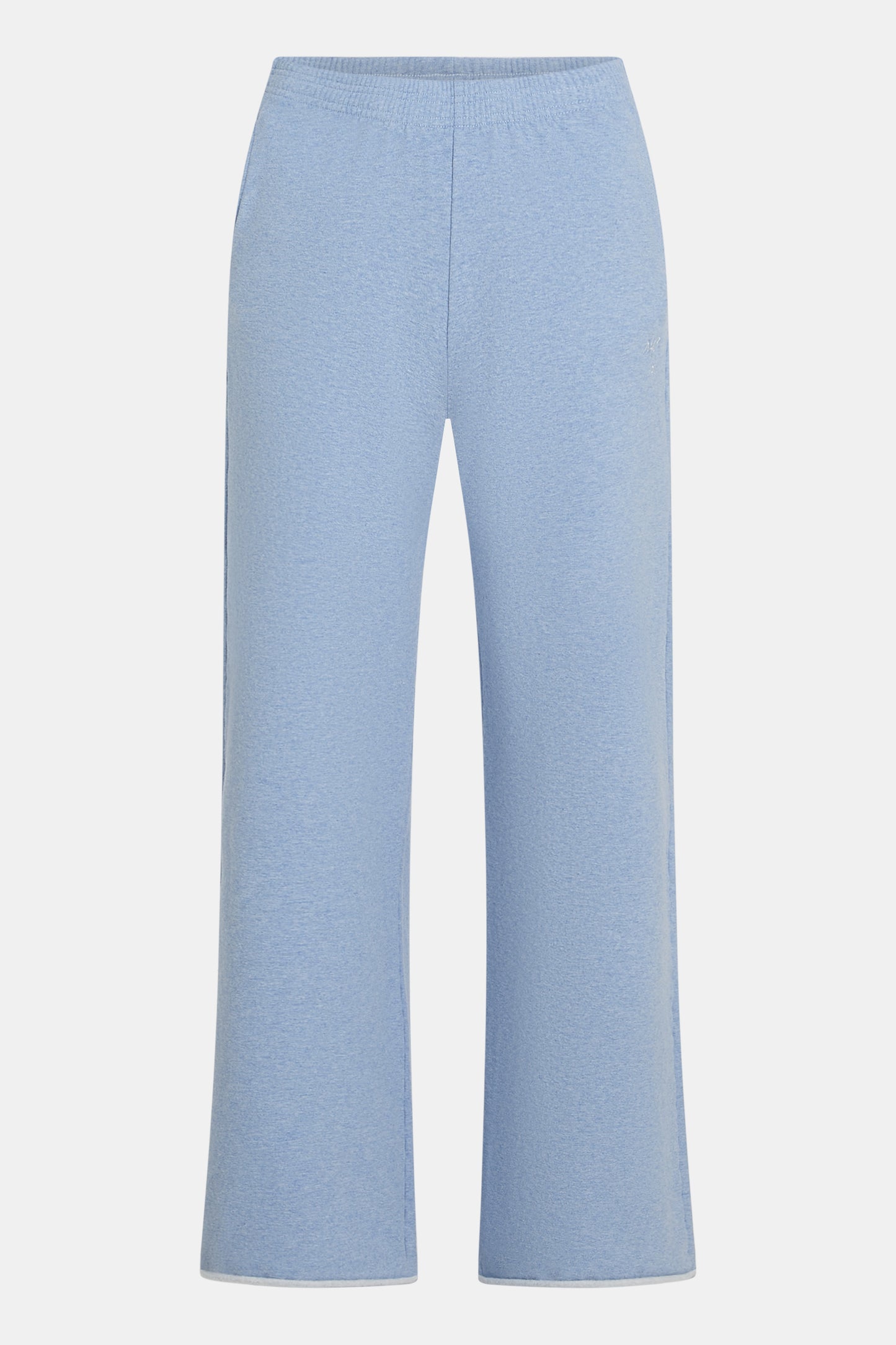 W25F1766LTD-M Trousers melange print blue mel./ecru | Bildmaterial bereitgestellt von SHOES.PLEASE.