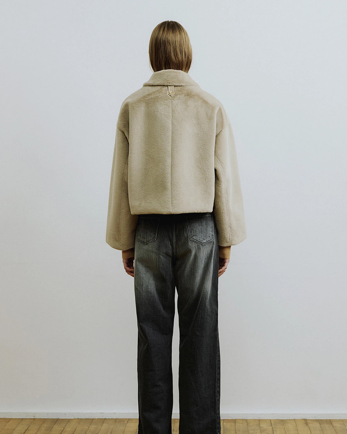 Cley Cropped Trench Jacket mink | Bildmaterial bereitgestellt von SHOES.PLEASE.