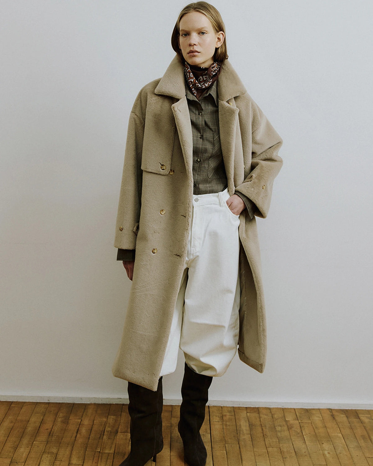 Jan Trench Coat mink | Bildmaterial bereitgestellt von SHOES.PLEASE.
