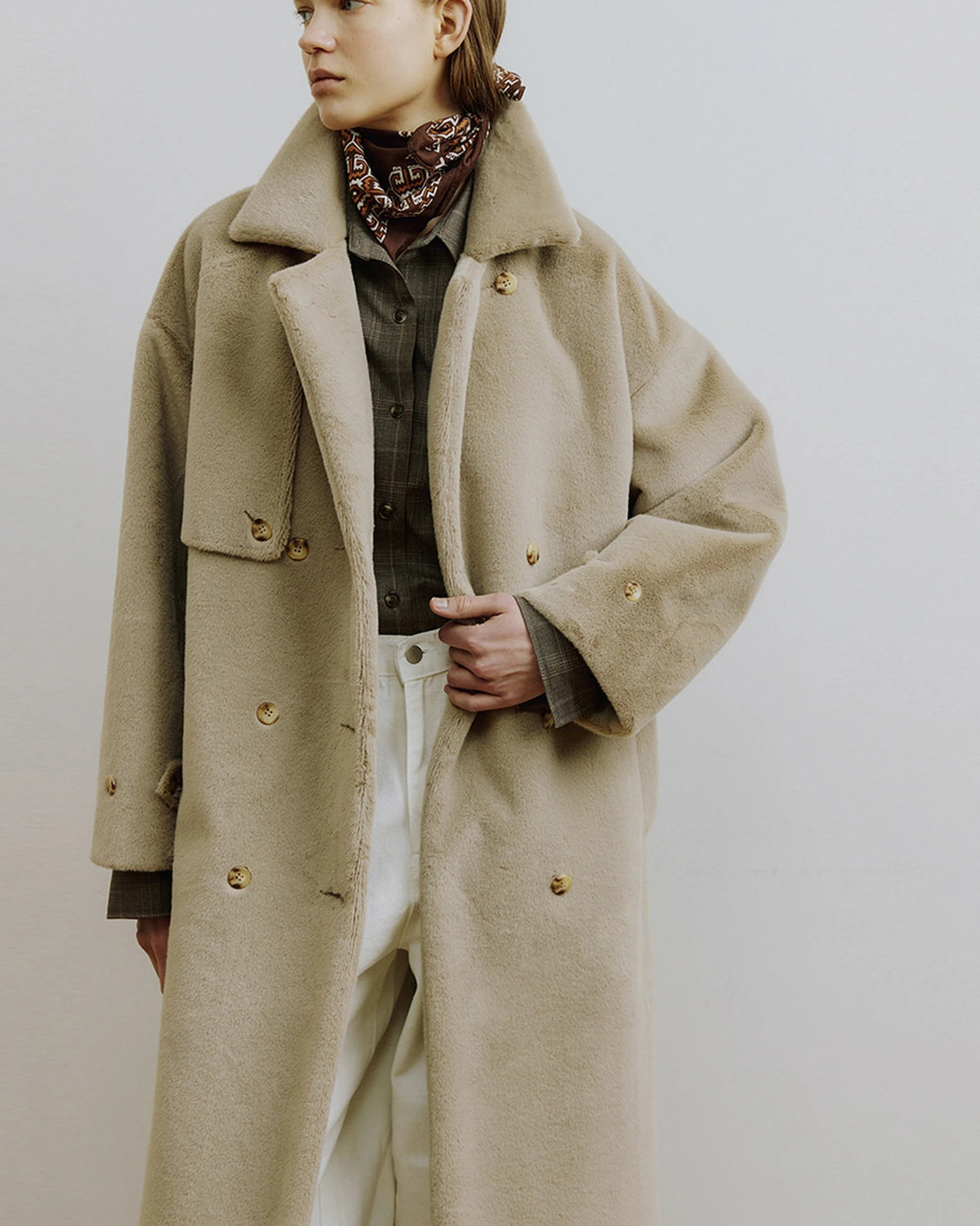 Jan Trench Coat mink | Bildmaterial bereitgestellt von SHOES.PLEASE.