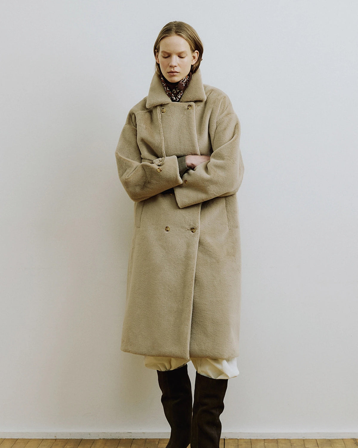 Jan Trench Coat mink | Bildmaterial bereitgestellt von SHOES.PLEASE.