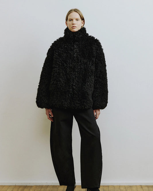 Sol Oversized Anorak Jumper black