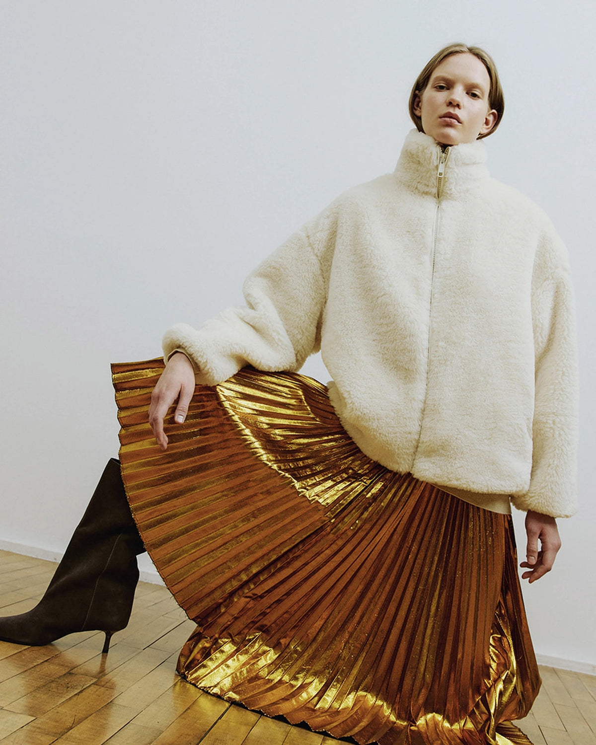 Sol Oversized Anorak Jumper ivory | Bildmaterial bereitgestellt von SHOES.PLEASE.