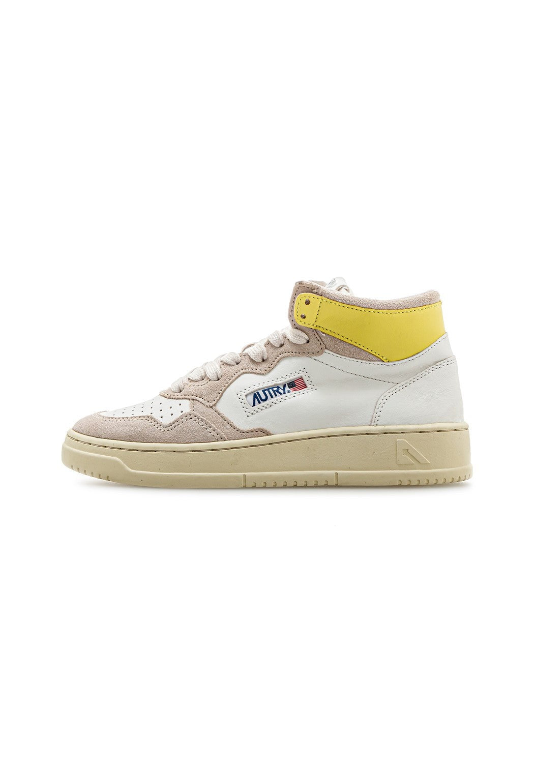 Autry Mid Wmn Goat/Suede yel iris | Bildmaterial bereitgestellt von SHOES.PLEASE.