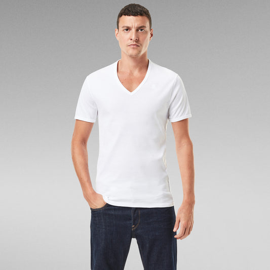 Base v t s\s 2-pack white