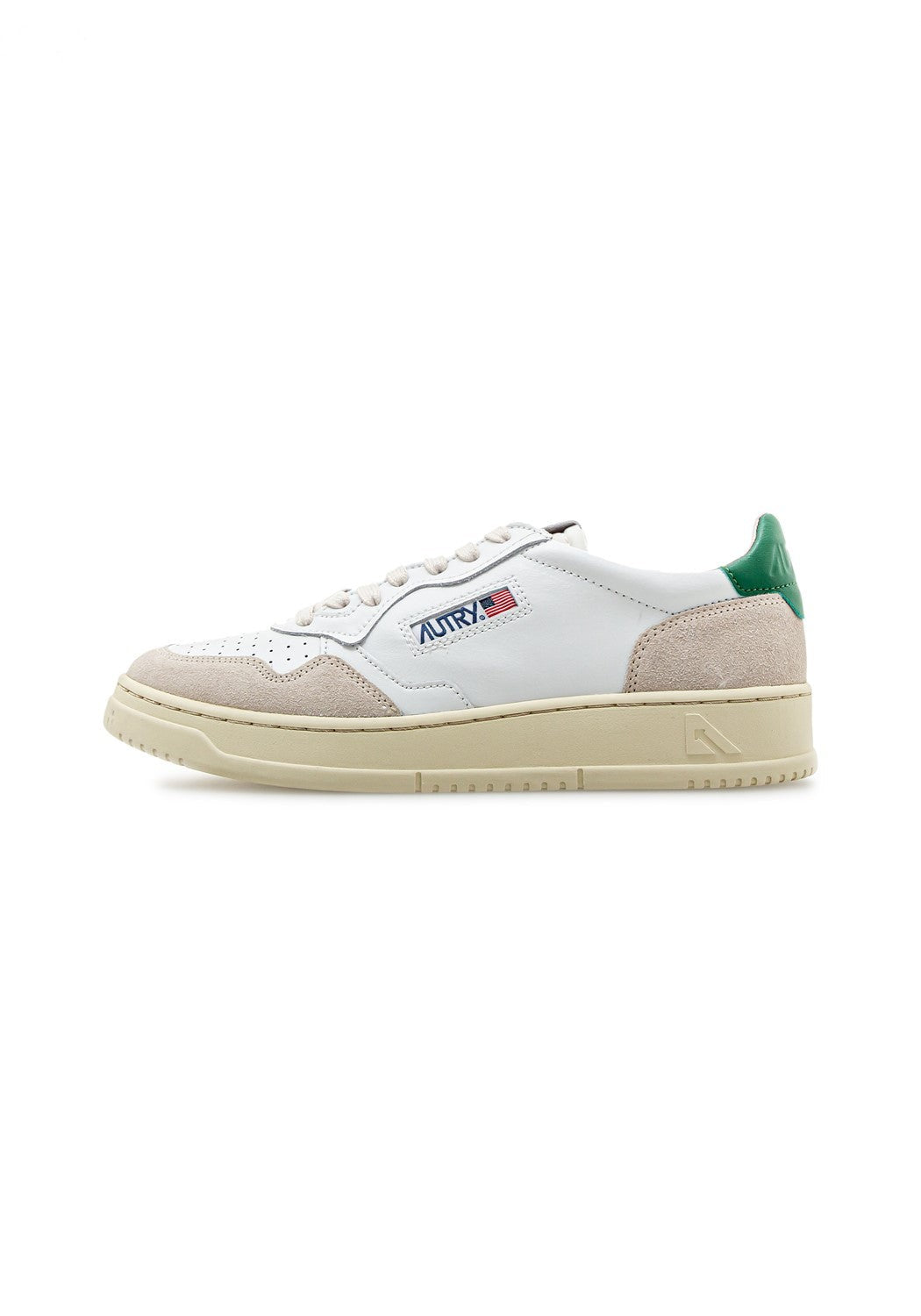 Autry 01 Low Men Leather/Suede wht/am | Bildmaterial bereitgestellt von SHOES.PLEASE.