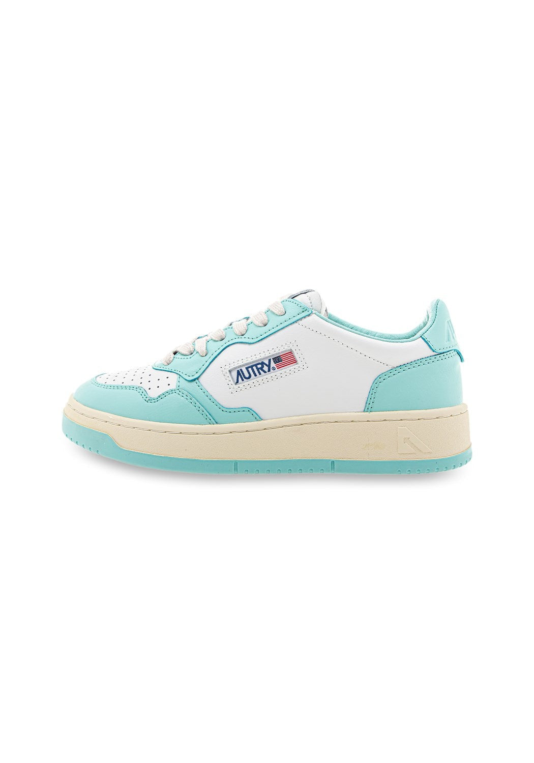 AUTRY 01 LOW WOM LEAT/LEAT turquoise | Bildmaterial bereitgestellt von SHOES.PLEASE.