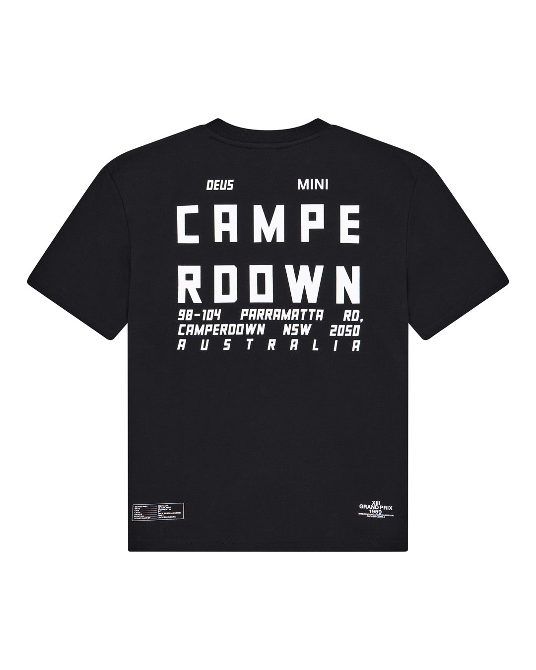 Camperdown Address Tee black | Bildmaterial bereitgestellt von SHOES.PLEASE.