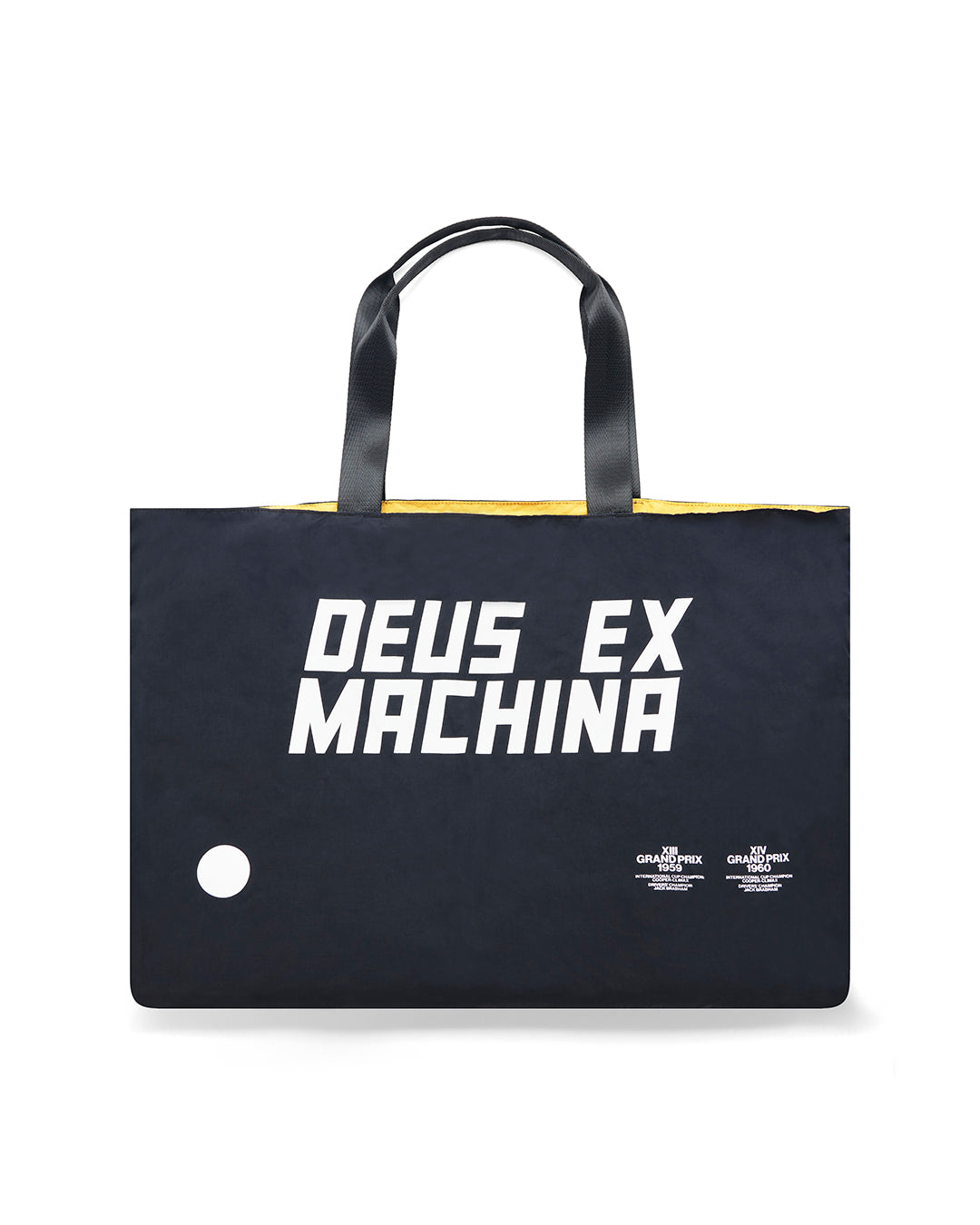 Mini Reversible Tote Bag black-spectra yellow | Bildmaterial bereitgestellt von SHOES.PLEASE.