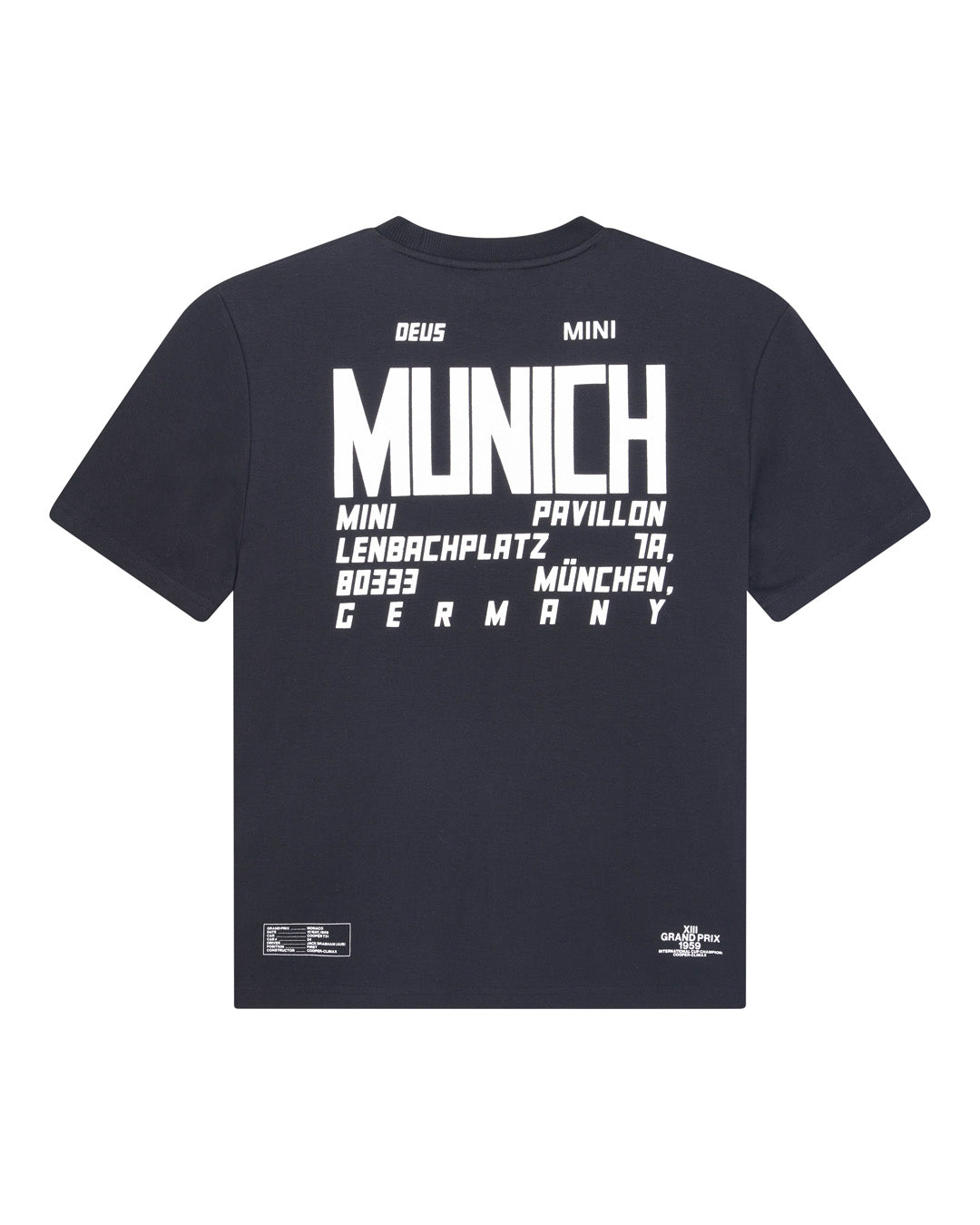 Munich Address Tee black | Bildmaterial bereitgestellt von SHOES.PLEASE.
