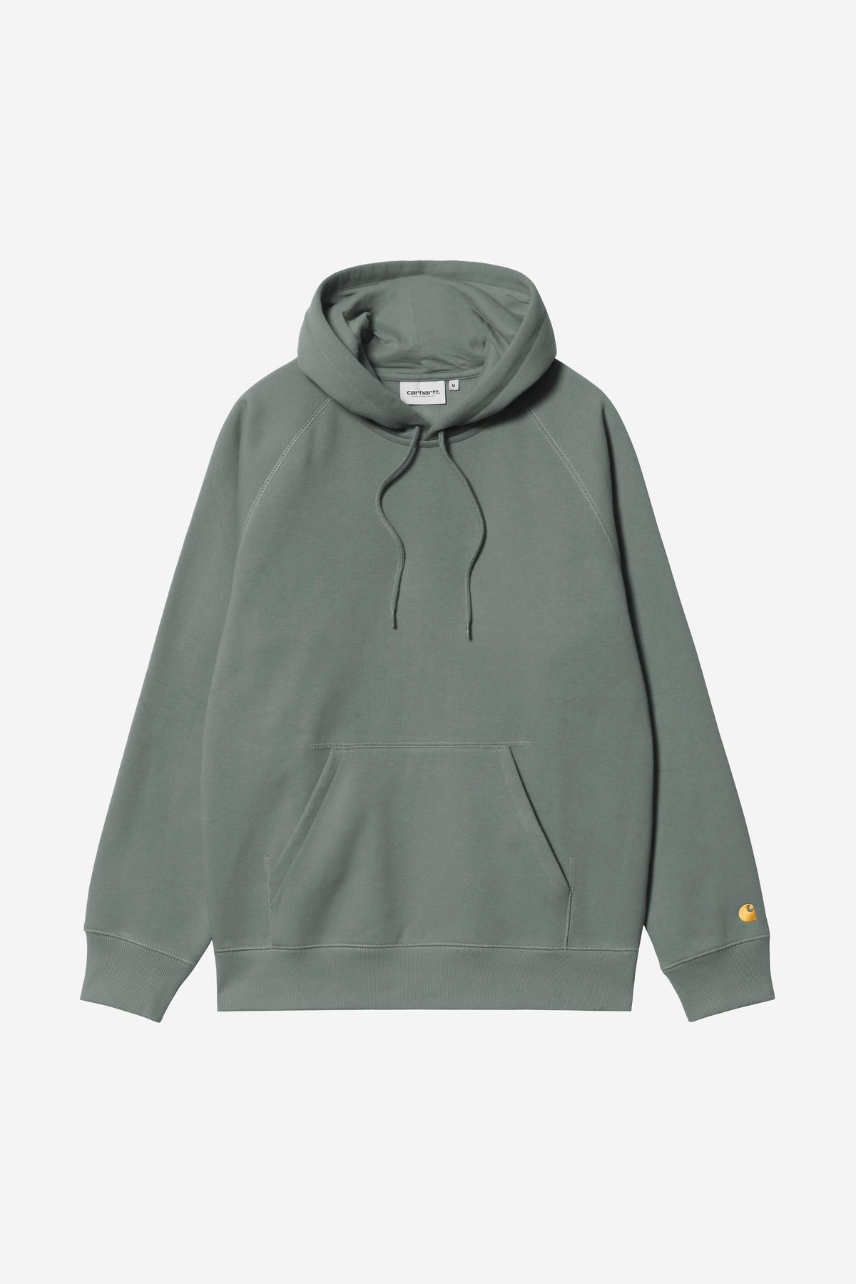 Hooded Chase Sweat velvet green / gold | Bildmaterial bereitgestellt von SHOES.PLEASE.