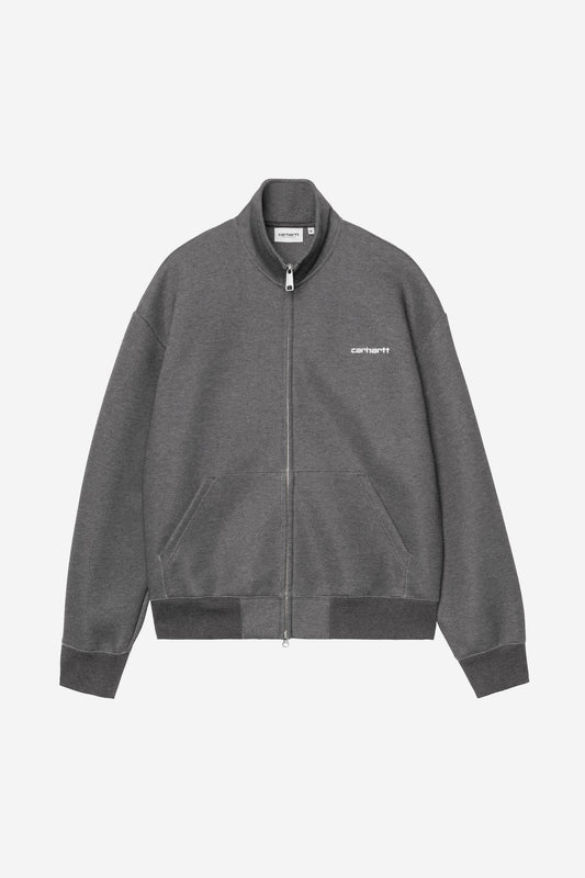 Alda Zip Sweat Jacket black / white