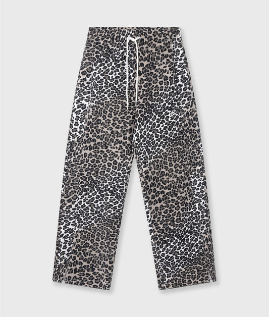 Soft Scuba Pants Leopard ecru