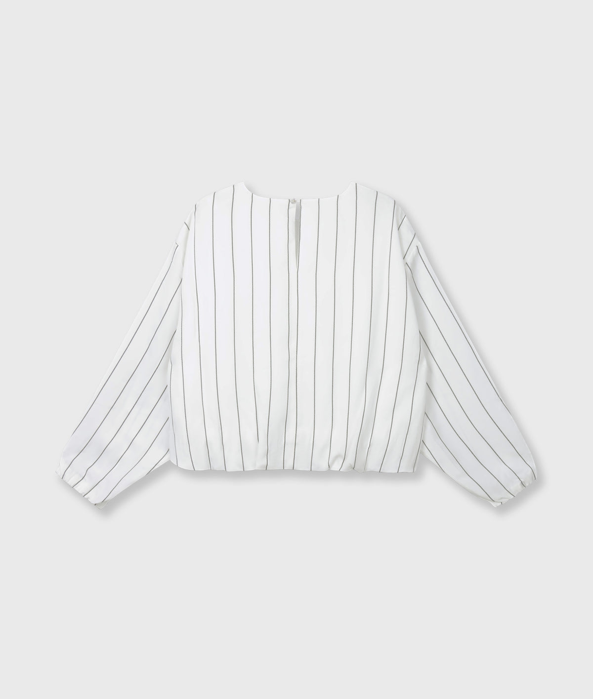 Balloon Blouse Pinstripe ecru | Bildmaterial bereitgestellt von SHOES.PLEASE.
