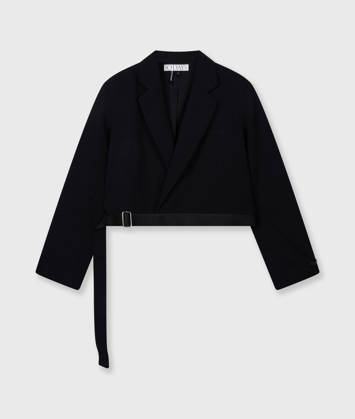 Belted Blazer Crepe black | Bildmaterial bereitgestellt von SHOES.PLEASE.