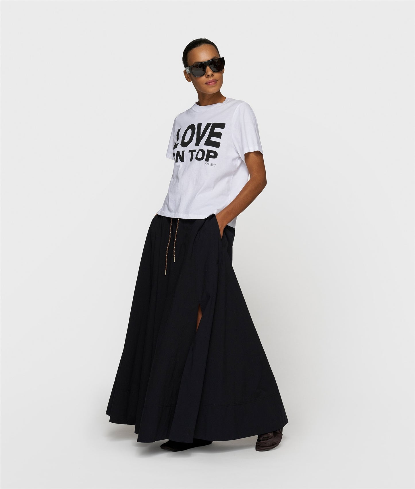 Skirt Poplin black | Bildmaterial bereitgestellt von SHOES.PLEASE.
