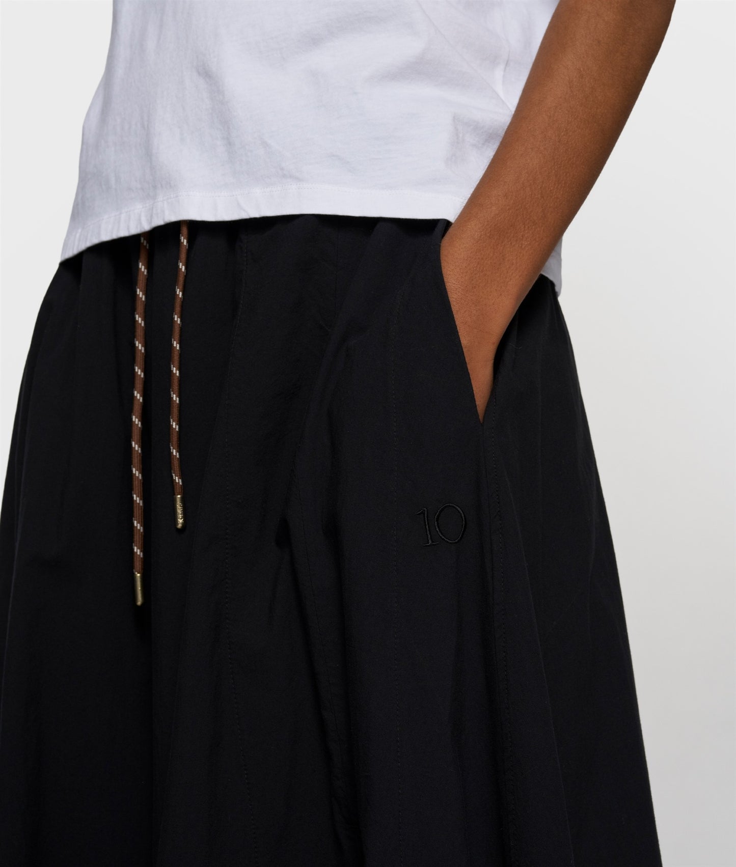 Skirt Poplin black | Bildmaterial bereitgestellt von SHOES.PLEASE.