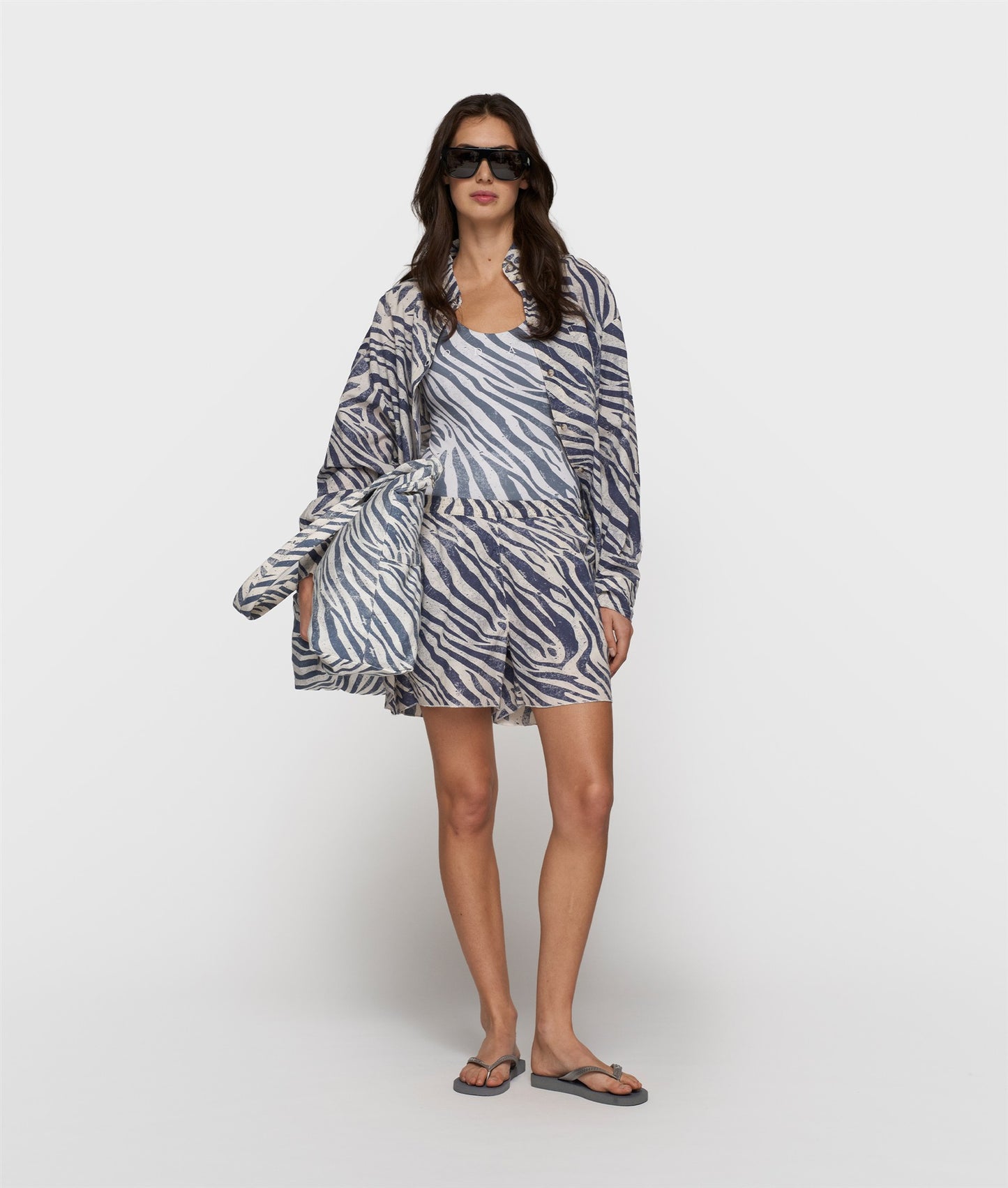 Shorts Zebra Voile light vanilla | Bildmaterial bereitgestellt von SHOES.PLEASE.