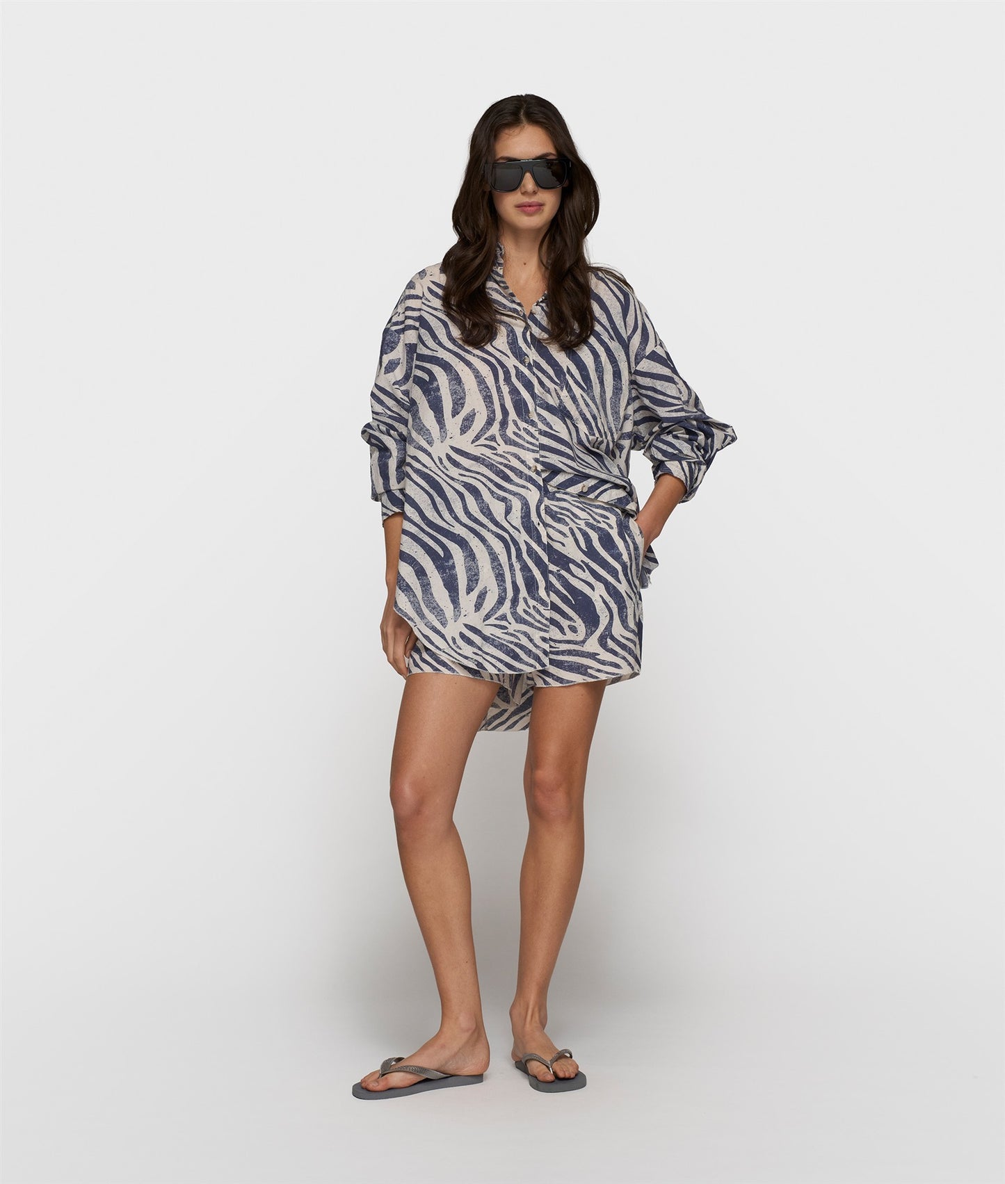 Shorts Zebra Voile light vanilla | Bildmaterial bereitgestellt von SHOES.PLEASE.