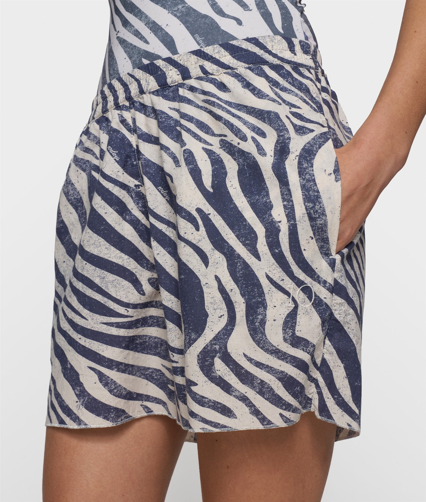 Shorts Zebra Voile light vanilla | Bildmaterial bereitgestellt von SHOES.PLEASE.