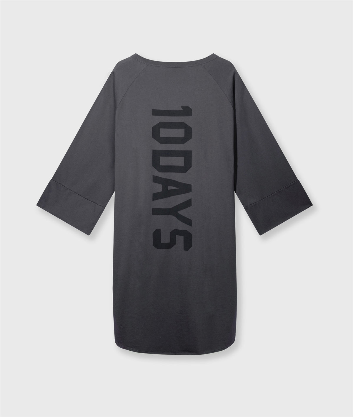 Jersey Logo Dress steel blue | Bildmaterial bereitgestellt von SHOES.PLEASE.